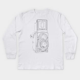 Vintage Camera Kids Long Sleeve T-Shirt